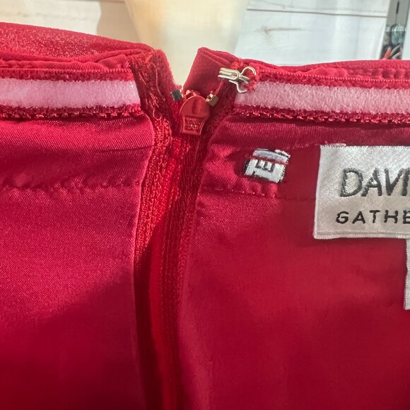 Red Evening Gown - David Tutera - Picture 4 of 6